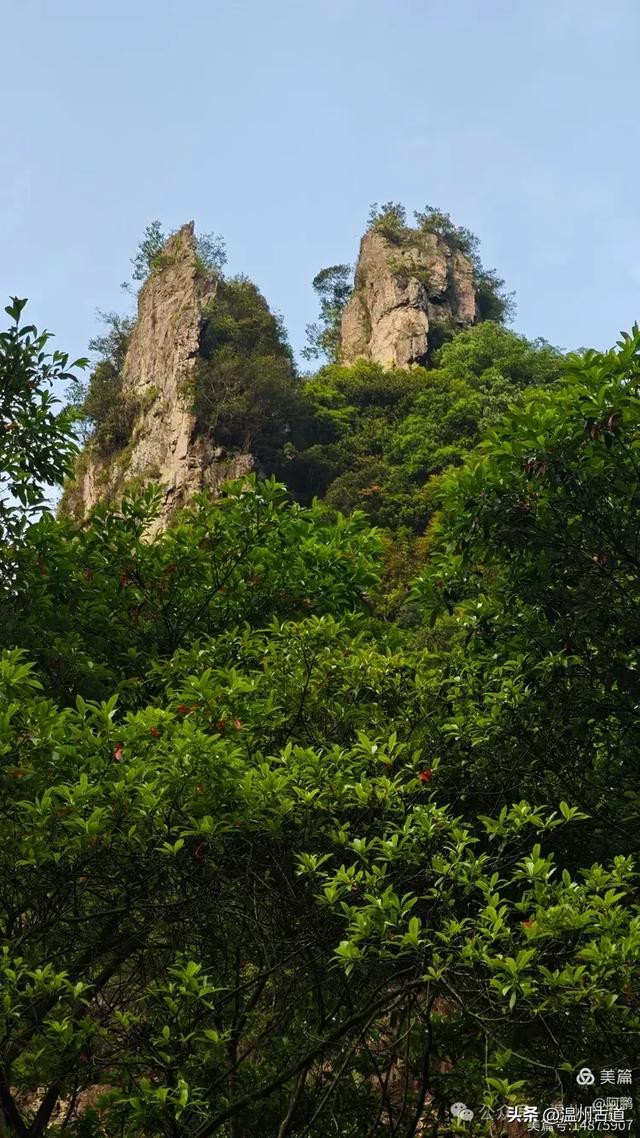 雁荡山百岗尖显胜门穿越,这条风光绝美的经典徒步线路你可去过