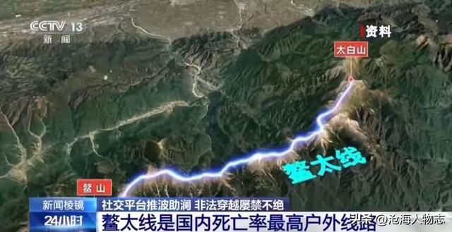 元旦 3 人殒命！请勿违法穿越，带你盘点鳌太线上的猛人血泪史