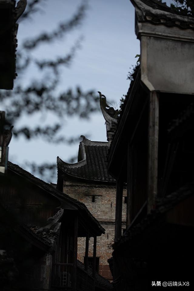 湖南湘西古城苗寨景观