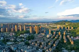 闲林，杭州大型居住区的天花板图片