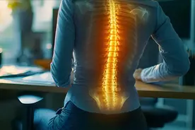 久坐就会腰疼或屁股疼痛，是不是腰椎间盘突出引发？该怎么办？图片