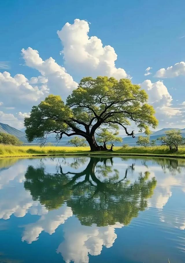 #美丽风景 #蓝天白云绿草地 #自然风光