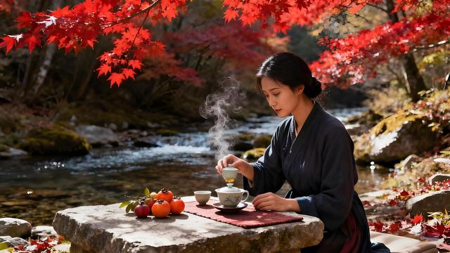 丹枫醉染千嶂赤，溪山岁稔入画来 —— 浙江宁波四明山秋韵漫笔