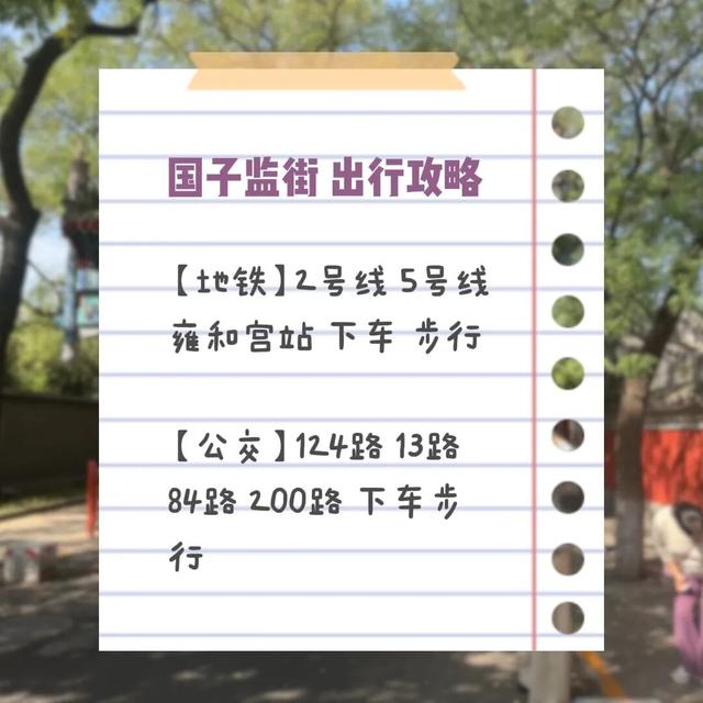 胡同不一“Young” | 国子监街：左庙右学，京师首善