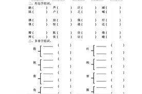 新版！三年级语文下册《1~8单元综合测试卷》给孩子练练吧图片
