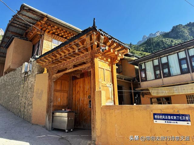 甘南扎尕那的绝美藏区风光