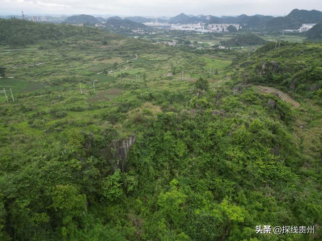 环城贵阳花溪苗王坡越野大环线之青岩段达夯翁拢“冈仁波齐”风景
