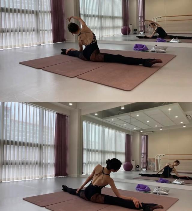 韩国女演员朴智炫练舞日常，身姿丰盈窈窕，高白瘦的纯欲天花板！