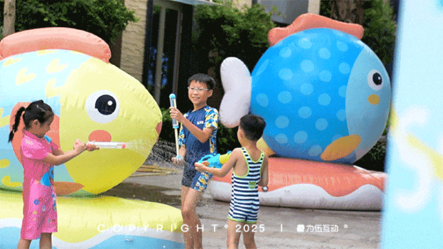 珠海消暑新去处！海岸小镇「Cool夏戏水节」，打水仗玩到不想回家