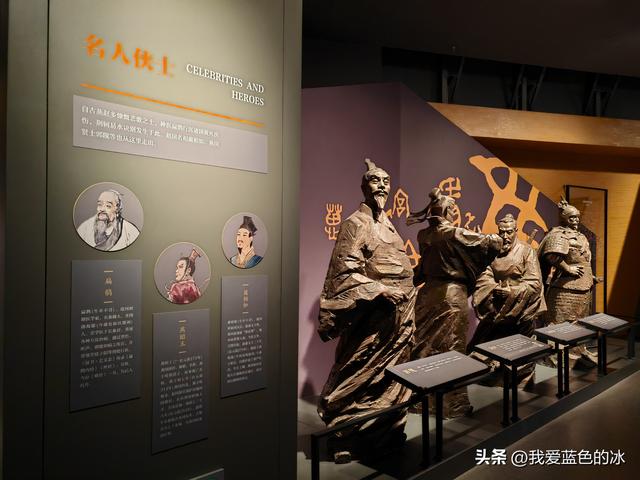 参观保定市博物馆，看到这个展厅，就觉得这个博物馆档次不够高