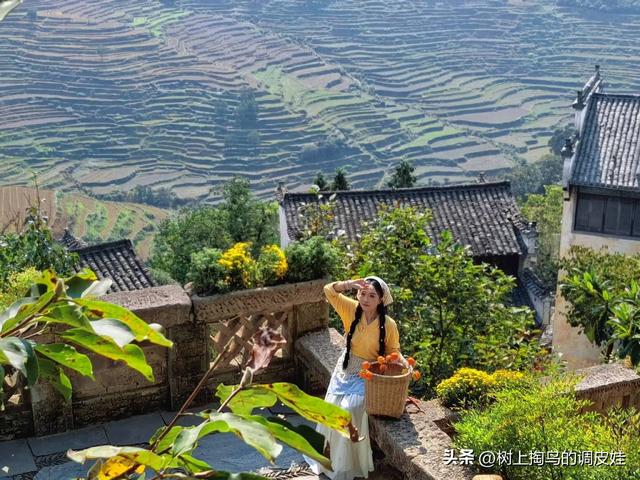 婺源篁岭古村，中国国家地理推荐！