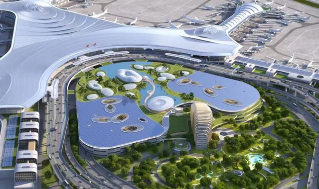 助力空港蝶变！济南遥墙机场交通枢纽中心封顶
