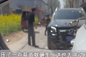 这下闹大了！大妈砸奔驰后续：或面临巨额赔偿，车主选择硬刚到底图片