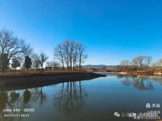 初冬北京玉河湿地公园游记|申艳娟