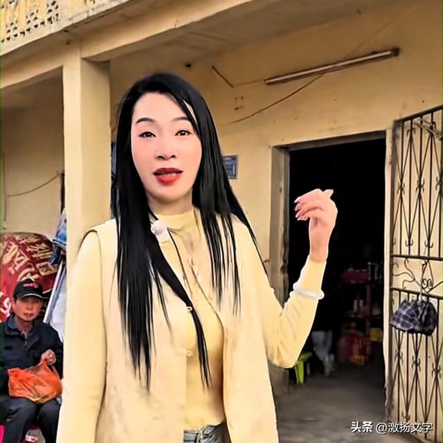 全红婵家新房旁的美女邻居	，建房时有影响的那棵大树就是美女家的