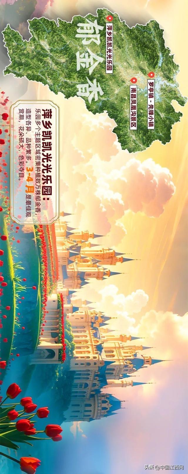 探春花丨江西春日赏花地图正式发布！
