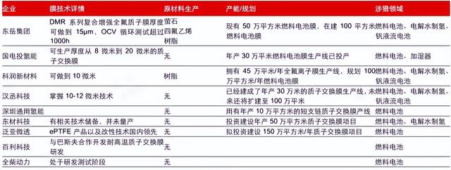 质子交换膜：氢能的“咽喉”，戈尔、科慕垄断下中国企业的破局路