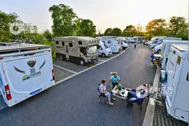 江西南昌：免费房车露营地受省外“旅居者”青睐图片
