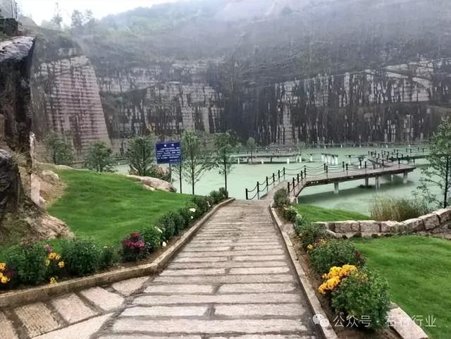 古田县鹤塘镇棋坪洋矿区旧址生态公园真美呀！