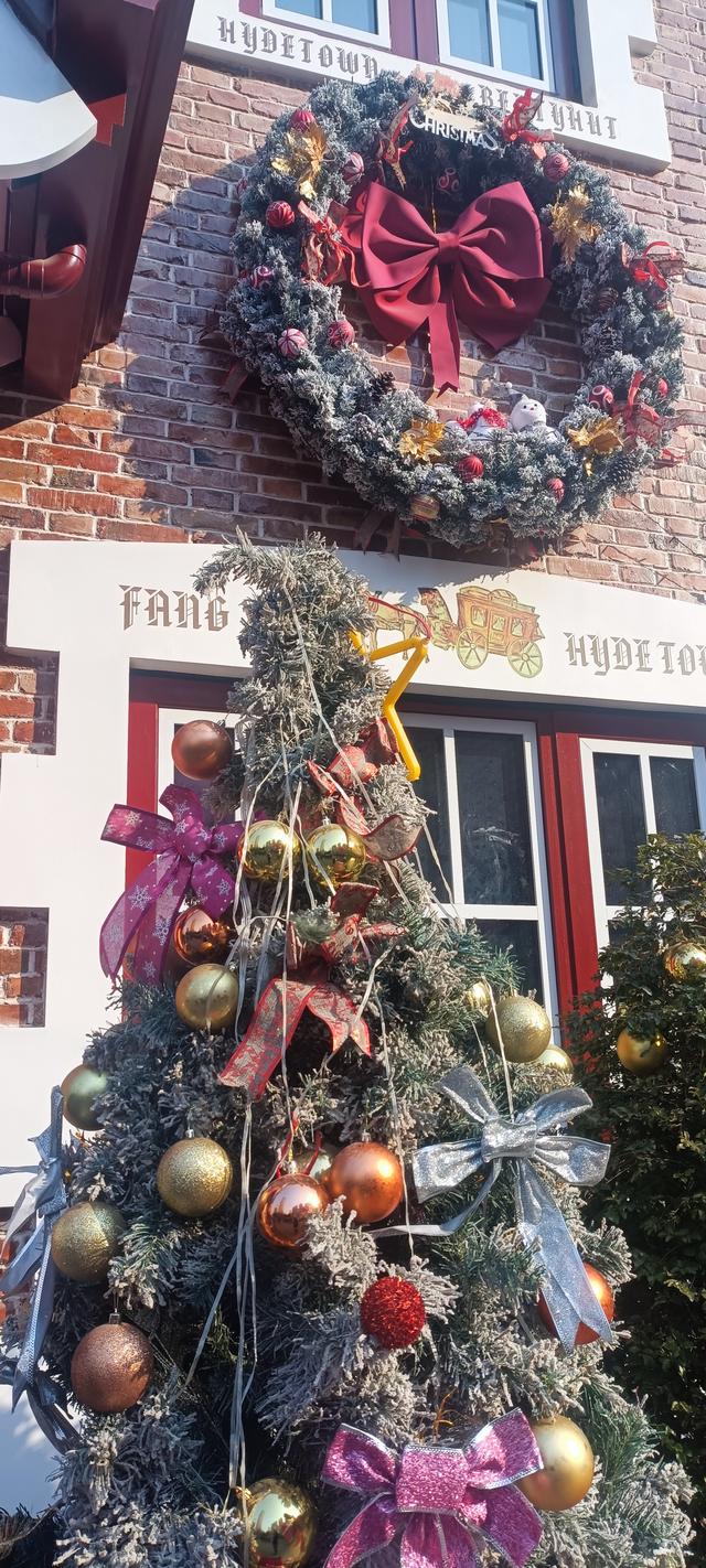 圣诞快乐的海德小镇