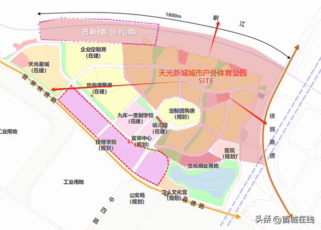 宜宾这个地方要修大公园了：千亿元打造、总面积910亩