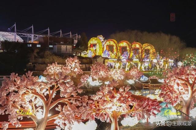 影记 | 齐彩城淄博花灯会的景观，这儿来看吧（2）