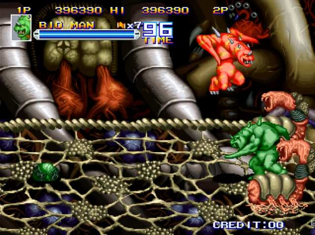 街机变身忍者，大美女竟与机械天狗配对？这游戏究竟讲述什么剧情