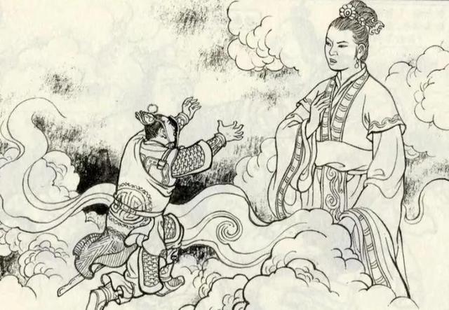 殷洪：有法宝阴阳镜可颠倒生死，紫绶仙衣万法不侵，后背叛阐教