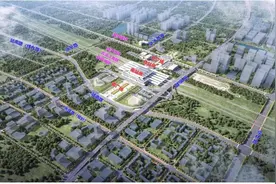北沿江高铁滁州站站城一体融合发展项目建设区域及效果图来了→图片