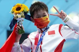 破防！全红婵背负的压力太大！夺冠后扑进陈若琳教练怀里痛哭图片