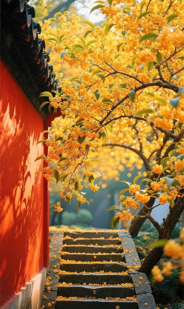 虽然微风渐凉，可这五彩缤纷的颜色，怎能叫人不爱呢？