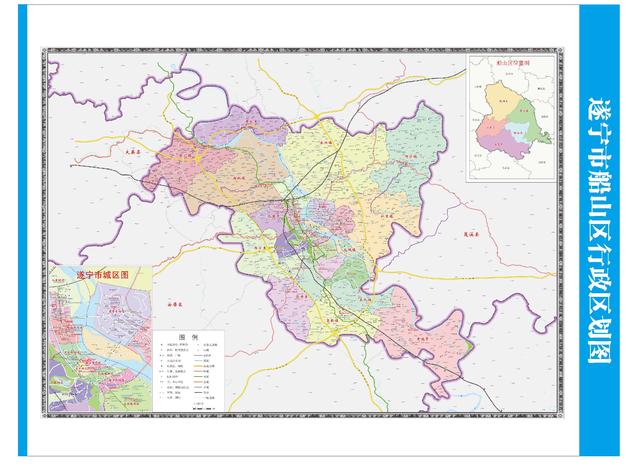 四川省船山区历史沿革及行政区划