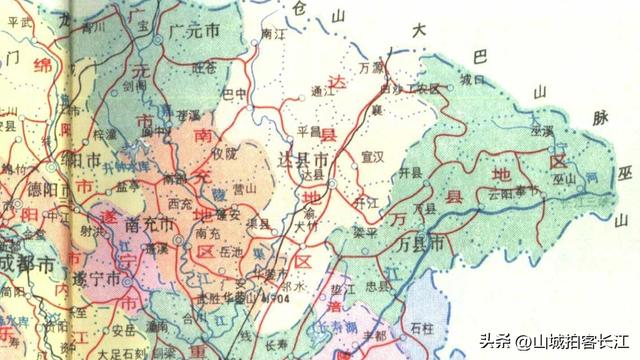 四川城建风貌宛如重庆的山区县，城区人口超26万，拥有8处4A景区