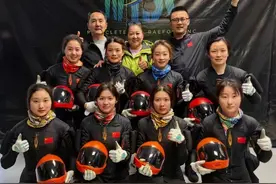 湖北跳伞队首夺世锦赛金牌并刷新世界纪录图片