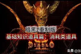 暗黑2重制版 基础知识道具篇：消耗类道具图片