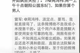 还记得当年周鸿祎跟雷军在朝阳公园约架的事不？[捂脸]那时雷军图片