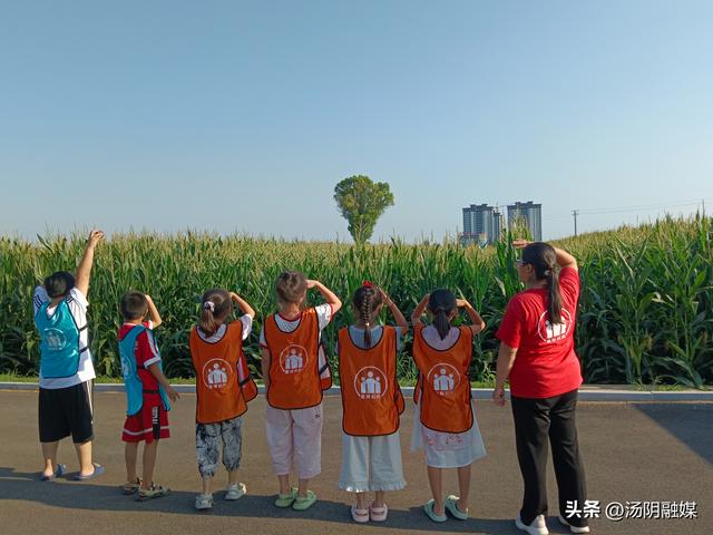 汤阴白营：南店村童伴之家“美丽的大自然”主题活动
