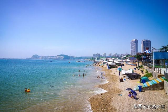 想避暑就奔海边！大连洗海澡地图来了~