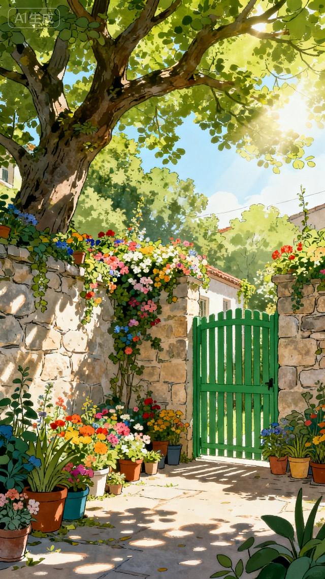 石墙花院
