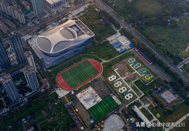 成都温江：城市风光