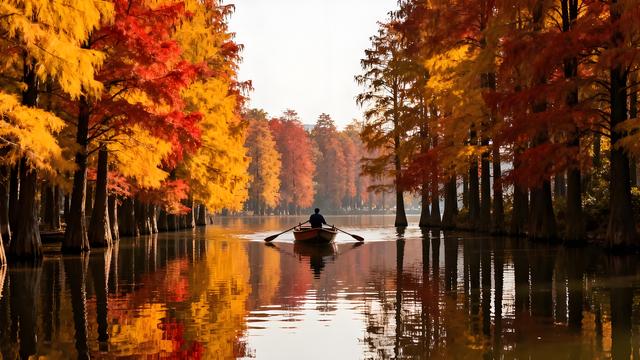 枫燃梅岭鄱湖阔，杏染豫章秋日长 —— 南昌秋游纪行