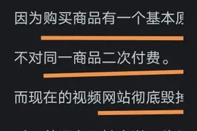 当年租VCD都能接受为什么现在付费视频网站不行？网友回复太真实图片