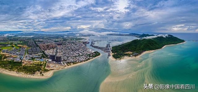 海南陵水：新村湾美景如画