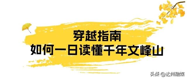 玩转渠县|银杏帽的风，终于吹到了渠县文峰山！