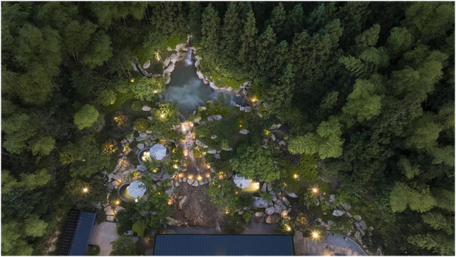 温州永嘉： 一汪温泉引来知名酒店