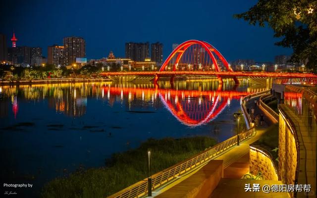钱塘江路大桥如果建成，它将是德阳第二OR三漂亮的大桥！