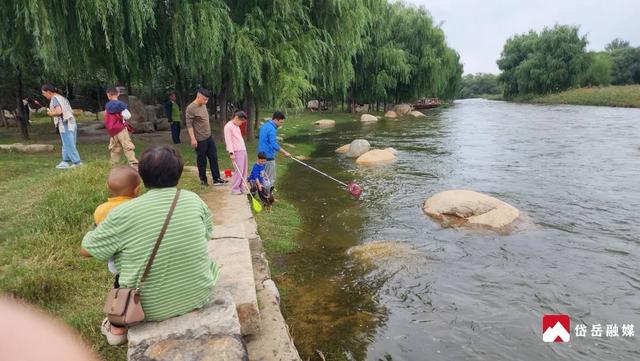 图集丨大汶口镇：双节假期打卡明石桥