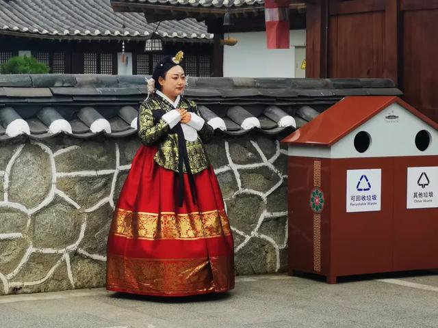 延吉市的中国朝鲜族民俗园