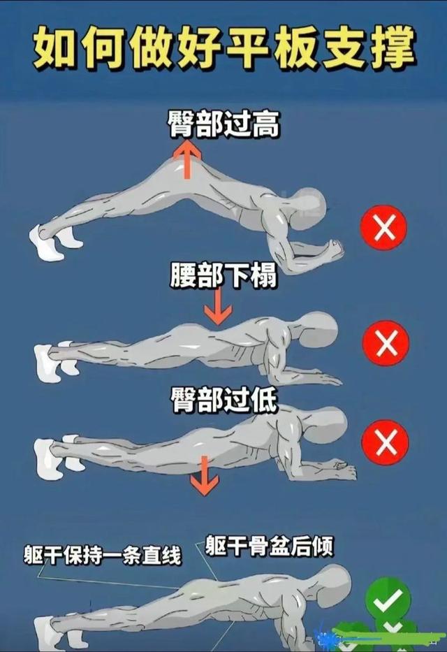 每天平板支撑2分钟，一个月后身体会有什么变化？