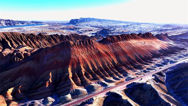 随拍！七彩丹霞冬景之美